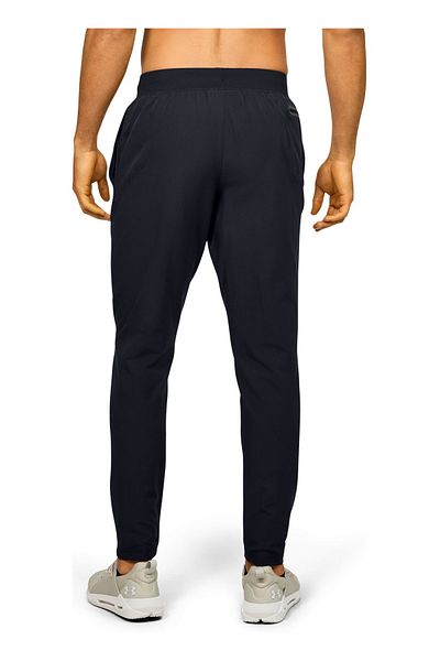 Under Armour بنطال رياضي أسود - رمادي غامق للرجال 1352028 -001
