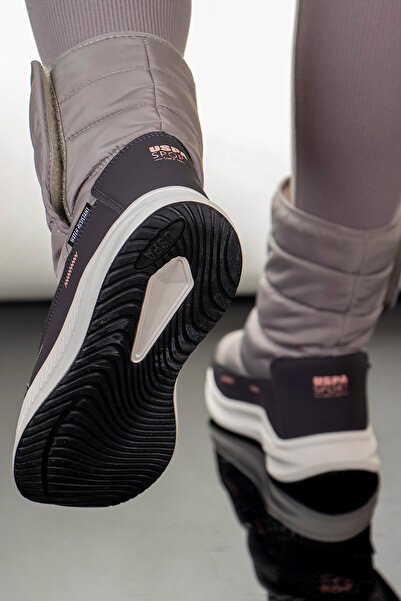 U.S. Polo Assn. US Polo AssnCal Fleece Non-Slip Sole Velcro Women's Boots