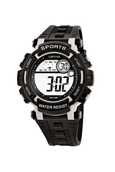 captiva Taraftar Çocuk/genç Kol Saati 30 Metre Su Geçirmez Alarmlı Kronometre...