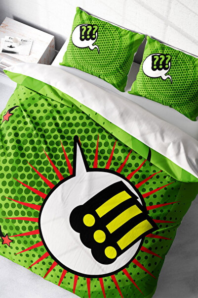 MonoHome Еластичен чаршаф от 100% памук сатен, комплект за двойно легло Внима...