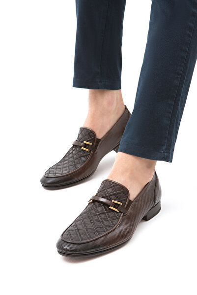 Tamer Tanca Tamer Tanca Erkek Hakiki Deri Makosen Ayakkabı 477 19707 K Erk Ayk