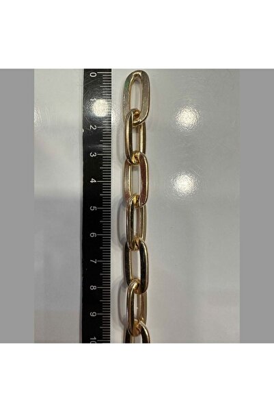 AĞIRSOY Lanț de fier Zd151-2.6x10x21 Culoare Aur Prețul este pentru 10 metri.