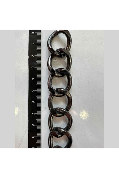 AĞIRSOY Lanț din aluminiu Za100-3.8x20,5x24 Culoare Aur Pretul este pentru 10 metri