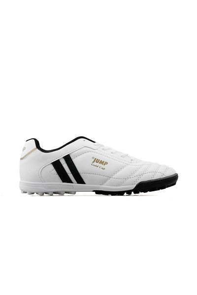 Jump 13255 B Λευκά ανδρικά παπούτσια Astroturf Football Cleats