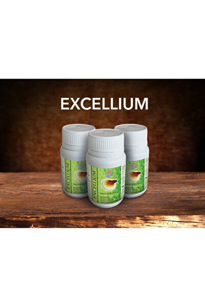 Excellium 90 Kapsül Ganoderma Lucidium Içeren Takviye Edici