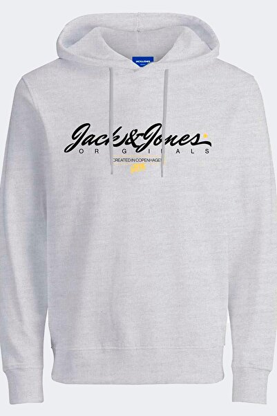 Jack & Jones JACK&JONES JORSYMBOL SWEAT HOOD FST BEŽ