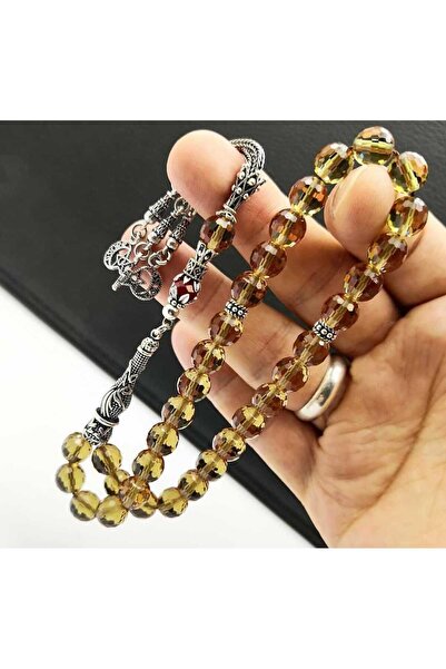 Genel Markalar ZULTANIT TAŞİ GÜMÜŞ TASARIMLI TESBIH KUTULU FATURALI BELGELI