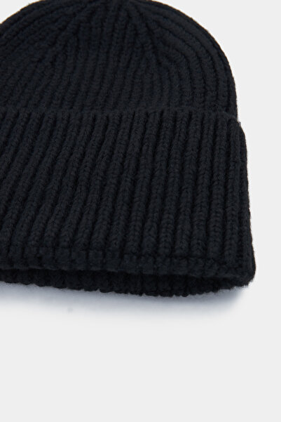 Perspective Dámský šátek Baret Set v černé barvě