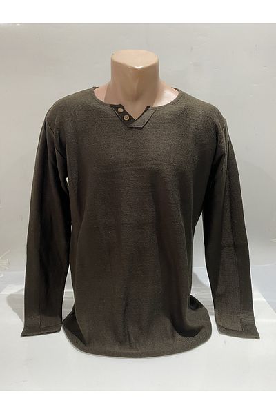 BURSPA Мъжки пуловер Slim Fit Selanik Fabric