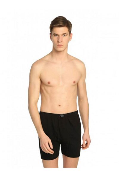 Yıldırım tekstil Ασημί 3058-μαύρο Ribbed (LYCRA) Ανδρικά Σλιπ Πακέτο 6 τεμαχίων