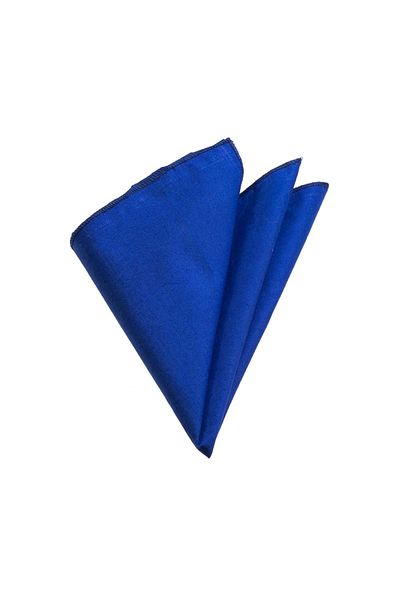 Exve Exclusive Μαντήλι Saks Blue Cotton Collar