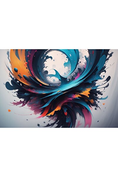 LİLYHOBBYLAND Renkli Baskılı Sayılarla Boyama Hobi Seti (Çerçeveli-Büyük Boy)...