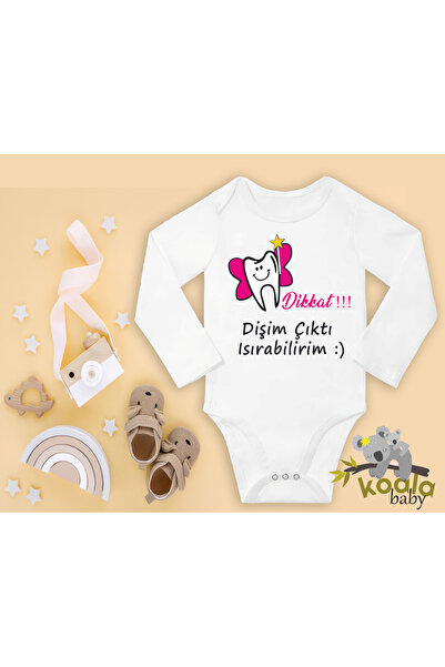 CACTUS COLLECTION KIZ BEBEK DİŞ BUĞDAYI DİŞİM ÇIKTI BEBEK Body Zıbın