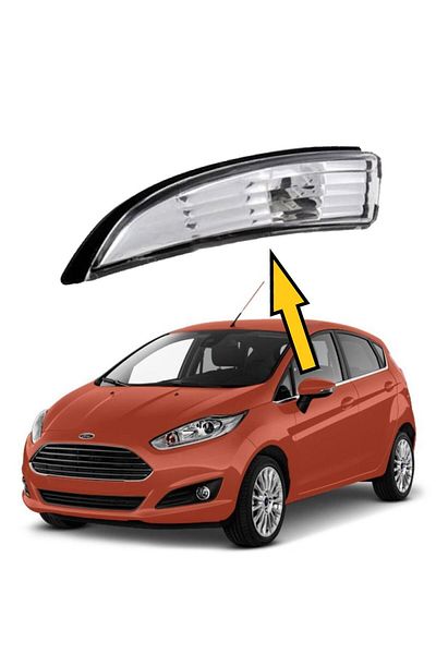 otovista Fiesta 2009-2017 Mirror Signal Lamp Left-Drive Side