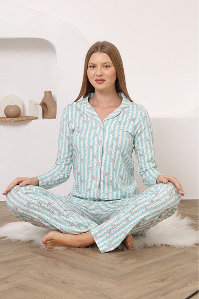 Semm Mix SET Pijamale BUMBAC IEPURE