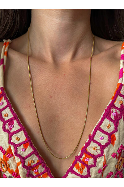 Okko Store Çelik Yılan Zincir Kolye