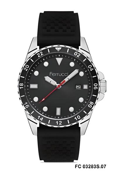 Ferrucci FC 1023 03283S.07 SİLİKON KORDON ERKEK KOL SAATİ