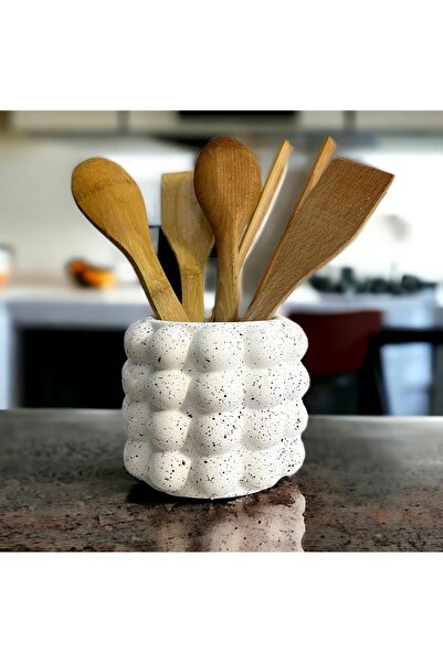 Miya Art Studio Buble Tezgah Üstü Dik Kaşıklık Granit Efekt