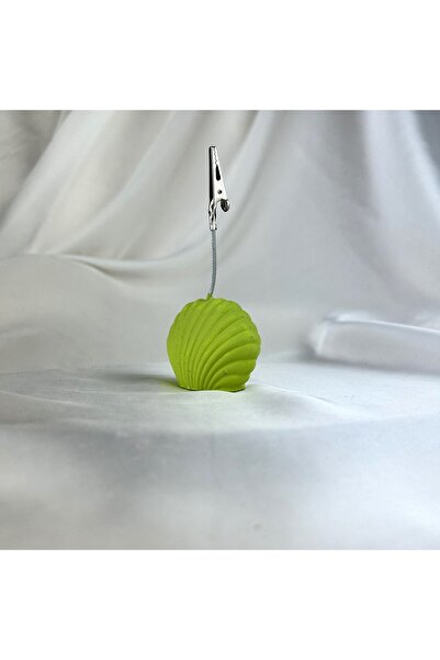 oasis decoration Green Oyster Note Holder, Photo Holder