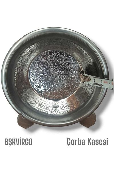 BŞK VİRGO Stainless Steel Soup Plate 15 Cm