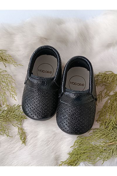 Hodore Black Dante Genuine Leather Ilkadım Shoes