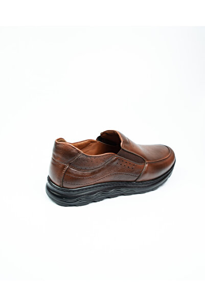 Modesa 227 Mokasen Kahverengi Deri Erkek Günlük Ayakkabı