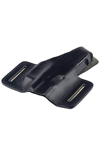 Polis Sepeti KYC Sarsılmaz Kılınç 2000 Light Deri Tabanca Kılıfı Yarım Kelebek Siyah