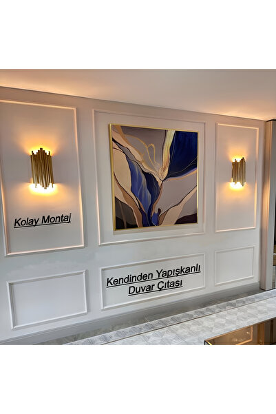 bigpapel Dekoratif Boyanabilir Kendinden Yapışkanlı Çıta