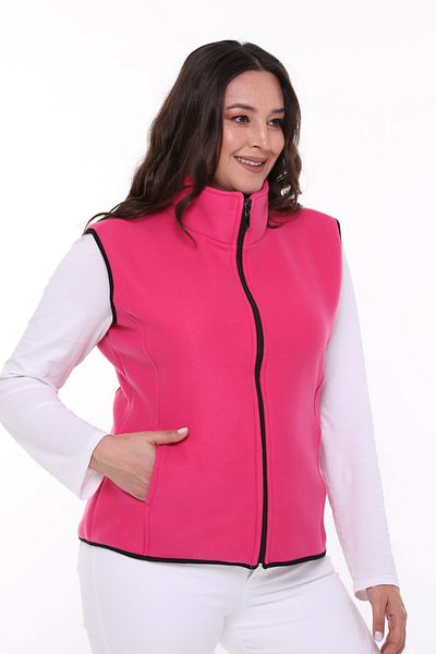 Curvy Trend Γιλέκο Fleece Plus Size