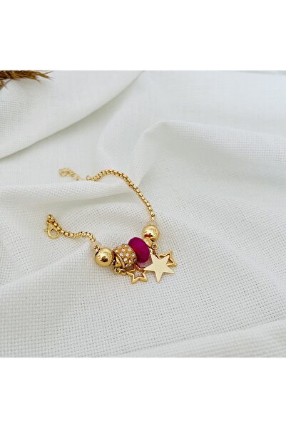 RM Bijuteri Χρυσό βραχιόλι Pandora