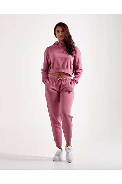 Nike Sportswear Stardust Fleece Kadın Pembe Eşofman Altı