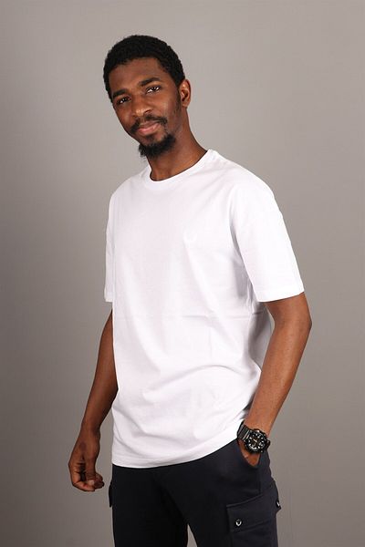 Rich Ανδρικό T-shirt Crew Neck Oversize T-shirt 100% βαμβάκι
