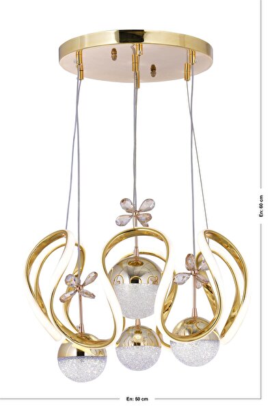 Trendylight YAĞMUR LED 4 TOP GOLD