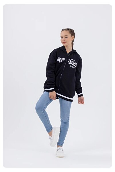 LOCO LOCO LIMI unisex 3 rope roster embroidery embroidered college cardigan
