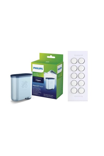 Philips Ep 2220 Aquaclean, 10 Pack Oil Compatible Solvent Tablet Set of 2