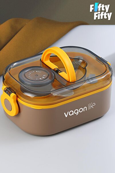 Vagonlife 550 ML Single Layer Stainless Steel Bento Lunch Box New Generation ...