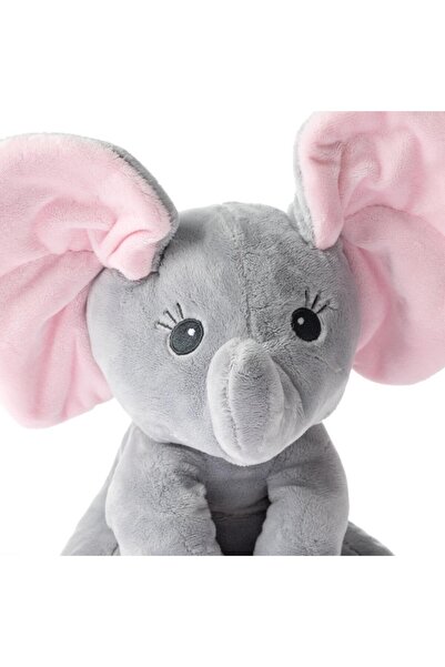 Birlik Oyuncak Babycim Cee Ee Oyuncu Fil E1732027, Şarkı Söyleyen Peluş Fil