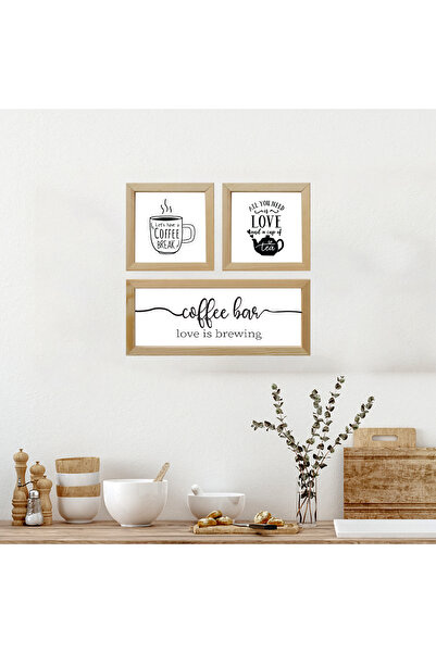 Dekorsiahome Mutfak Köşesi Çay Kahve Köşesi Lets Have A Coffe Break