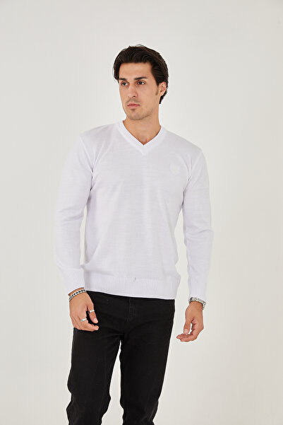 KMKkombin СПЕЦИАЛЕН МЪЖКИ ПУЛОВЕР KMKKOMBI с V-образно деколте