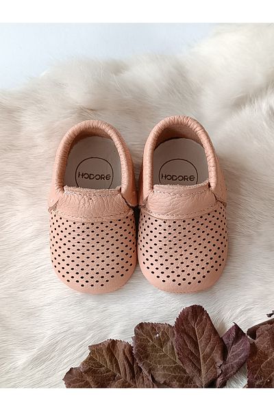 Hodore Dante Genuine Leather İlkadım Shoes Yavruağzı