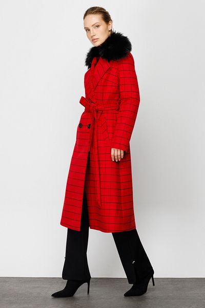 Ekol Striped Stash Long Coat
