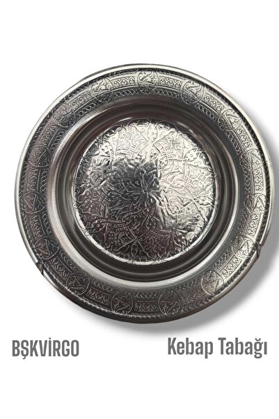 BŞK VİRGO Stainless Steel Kebab Plate 19 cm