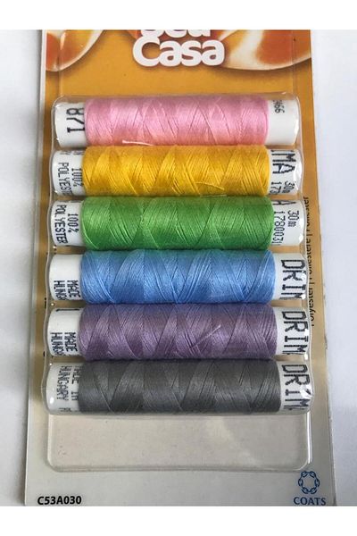 Self Casa Multi-Used Pantalon - Skirt- Dress Sewing strings 6 Colors x 30m