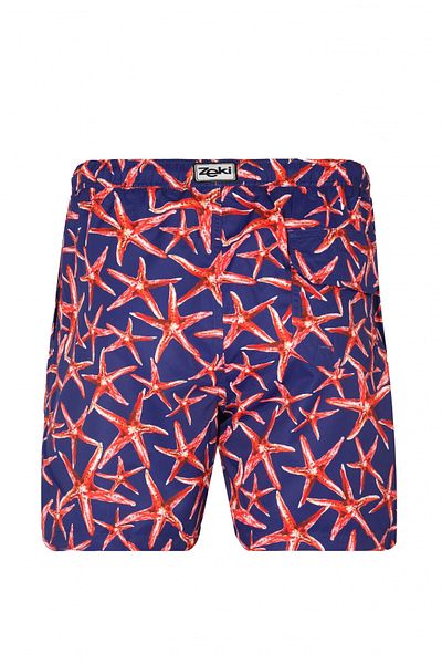 ZEKİ PATTERNED MEN'S SHORTS