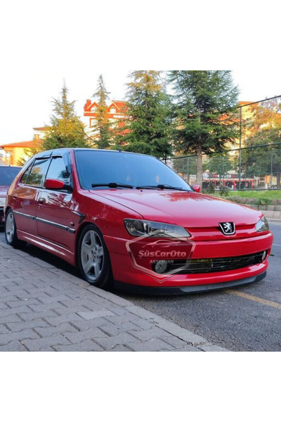 ŞüsCarOto Aksesuar Peugeot 306 1993-2002 Uyumlu Astra H lip Esnek Ön Lip 2 Pa...