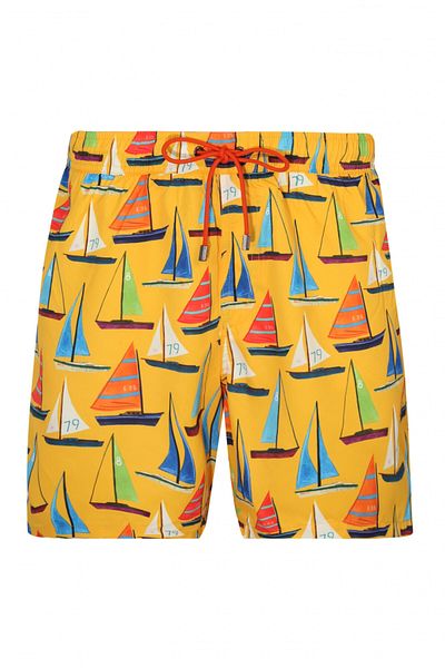 ZEKİ PATTERNED MEN'S SHORTS