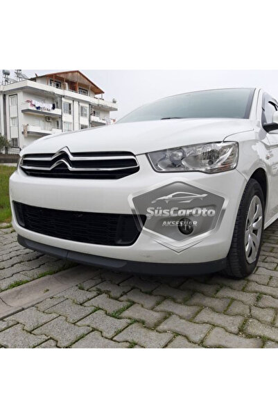 ŞüsCarOto Aksesuar Citroen C Elysee 2012-2023 Uyumlu Astra H lip Esnek Ön Lip...