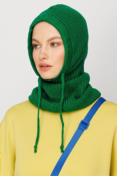 Mooncorn Benetton Green Balaclava Knitwear Headboard