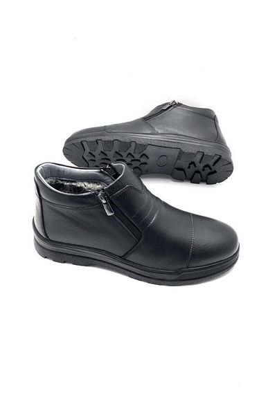 Derilax Ανδρικές μπότες από γνήσιο δέρμα Cold Proof Shearling