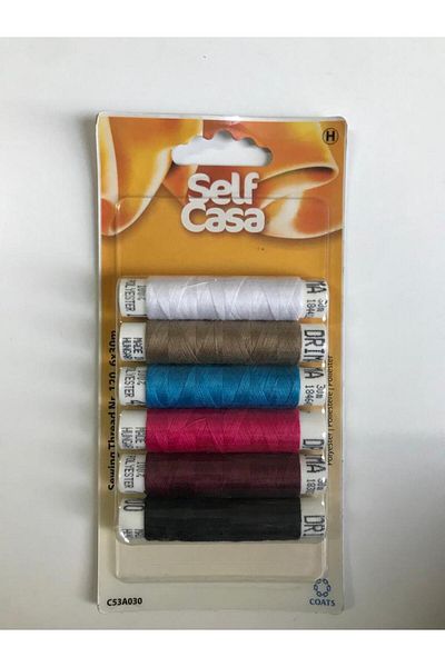 Self Casa Multi-Used Pantalon - Skirt- Dress Sewing strings 6 Colors x 30m